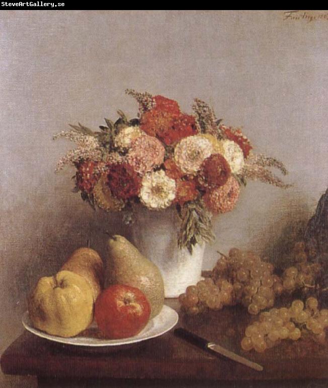 Henri Fantin-Latour Flowers and fruit